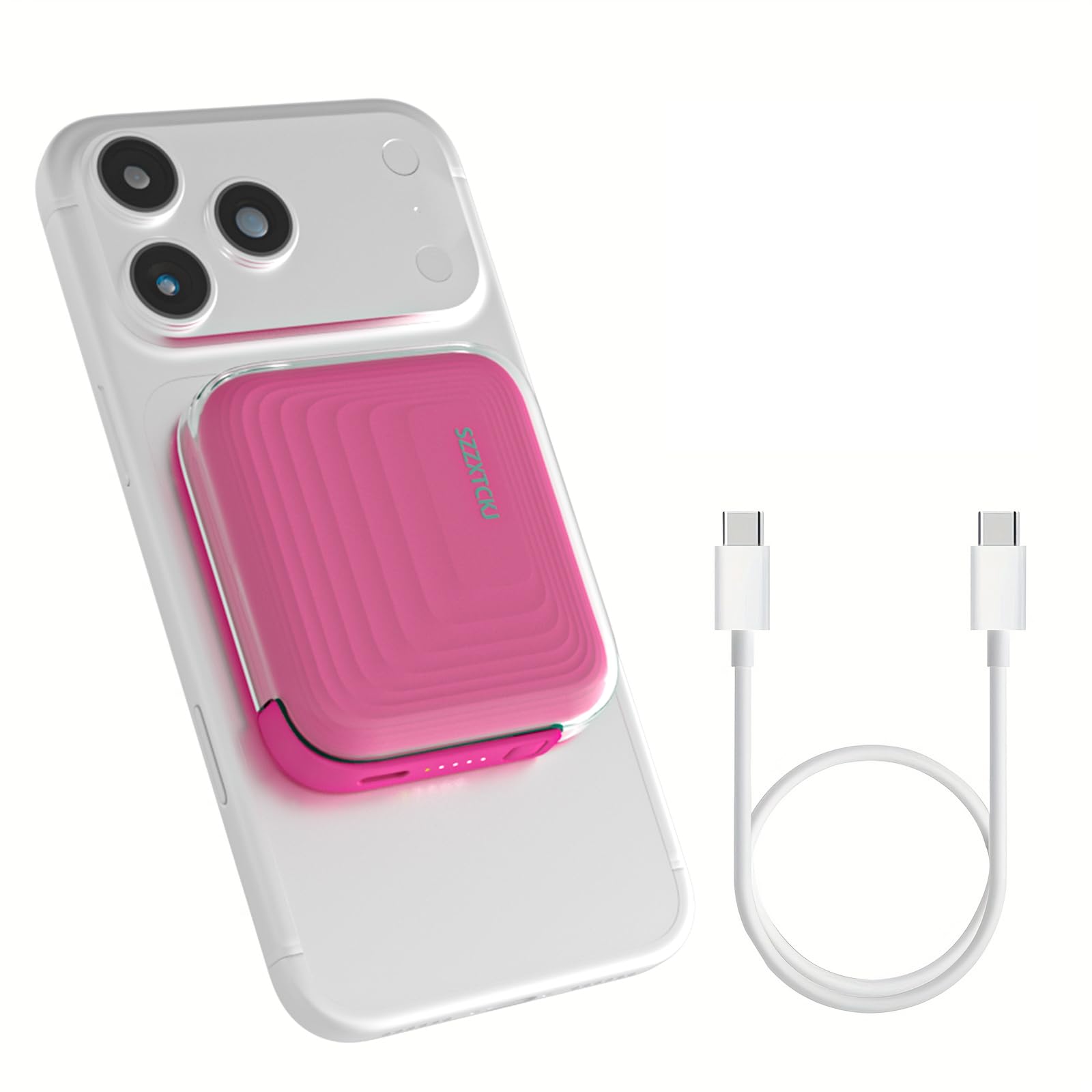 Amazon | SZZXTCKJ モバイルバッテリー マグネット 小型 軽量120g